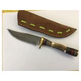 DAMASCUS KNIFE - SPORTING GOODS