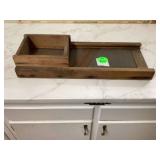 Antique 23 wooden sauerkraut cutter