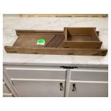 Antique 25 wooden kraut cutter