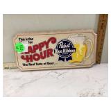 PABST BLUE RIBBON SIGN