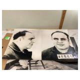 2 AL CAPONE POSTERS