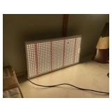 Square shower head with LED lights