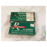 BOX OF 20 REMINGTON 222 AMMO