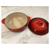 Hand-thrown salad bowl with servers
