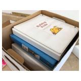 8 BINDERS - HOUSEHOLD MISC
