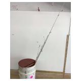 BUCKET FISHING POLES