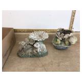 Sunflower yard ornaments Turtle & bunnies