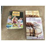 Collection of American recipes in cookbooks