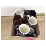 Various coffee cups
