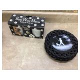 Collector plates and Labrador mugs new in box