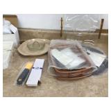 New kitchen accessories drip pan serving tray crisper pan burger