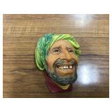Collectible chalkware Beefeater head