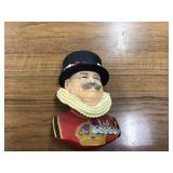 Vintage Bosson chalkware head - Infantry officer