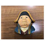 Vintage Bosson Chalkware Head of Robin Hood