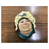 Rare vintage Bosson chalkware Sarah Gamp figurine