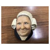 Antique Bosson chalkware drummer boy from 1986