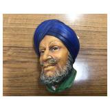 Collectible chalkware bust of King Henry VIII
