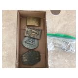 LOT OF BELT BUCKLES