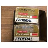 2 BOXES 25 CT 12 GUAGE 7 1 2 SHOT
