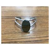 One-of-a-kind sterling silver cuff bracelet 277cm