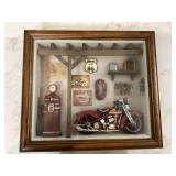 INDIAN MOTORCYCLE SHADOWBOX ART
