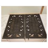 2 DOOR MATS - HOUSEHOLD MISC