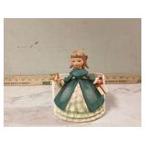 Old Napco planter girl figurine