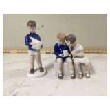 Collectible porcelain figurines - Unfair Treatment 2175 Boy with