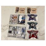 FOOTBALL JERSEY AUTO CARDS