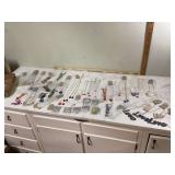 A variety of costume jewelry in bulk
