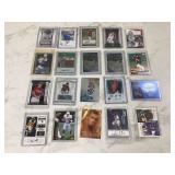 Rare autographed sports cards of various players