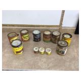 VARIOUS CANS OF VERUSH STAIN - TOOLS