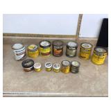 VARIOUS CANS OF VERUSH STAIN - TOOLS