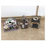 3 BIRD HOUSES - TOOLS