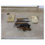 Antique marking gauge vintage angle gauges 2 cotton bags