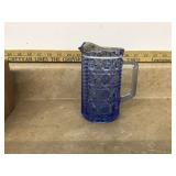 1970 Federal Glass Windsor Blue Pitcher 6 16oz