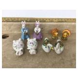 4 SETS SALT & PEPPER SHAKERS