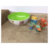 Beach theme party serving set