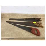 3 HAND SAWS - TOOLS