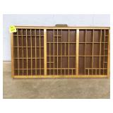 Tray Thompson cabinet made by Ludington MI printers