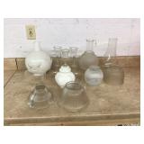GLASS CHIMNEYS - GLASS