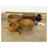 Decorative items for display and storage