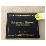 Book with visual timeline of Lake County