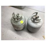 Two full 20lb propane tanks