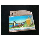 FLAT AD LIGHTER - VINTAGE
