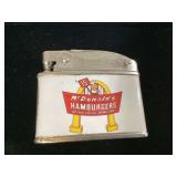 FLAT AD LIGHTER - VINTAGE