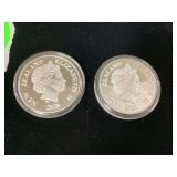 Minnie Mouse themed 1 oz silver round