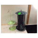 2 BIRD FEEDERS - LAWN & GARDEN