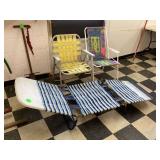 3 LAWN CHAIRS