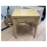 Antique singer sewing table
